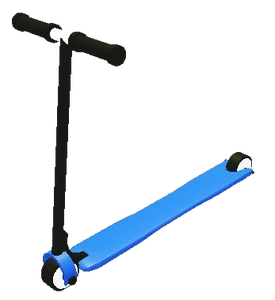 Blue Scooter