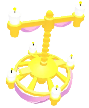 Chandelier Pogo Stick