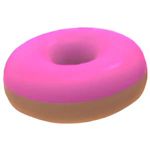 Donut Throw Toy