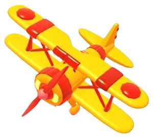 Gummy Biplane