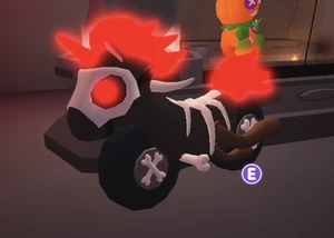 Halloween Black Ponycycle