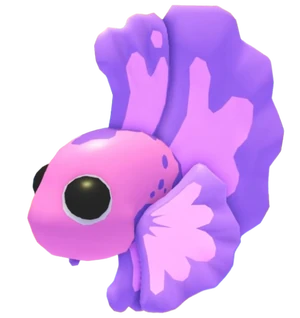 Pink Betta Fish