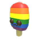 Rainbow Popsicle Friend
