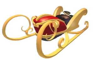 Stocked Santa Sleigh