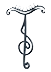 Treble Clef Pogo Stick