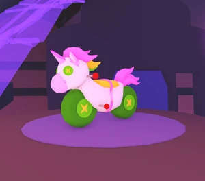 Unicorn Zombie Ponycycle
