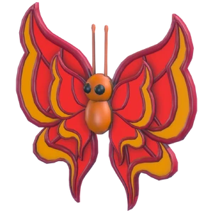 Vermilion Butterfly