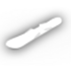 White Neon Snowboard