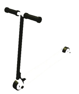 White Scooter