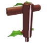 Yule Log Pogo Stick