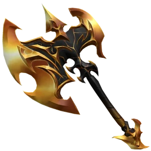 Gold Vampire's Axe