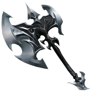 Silver Vampire's Axe